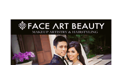 Desktop Screenshot of faceartbeauty.com